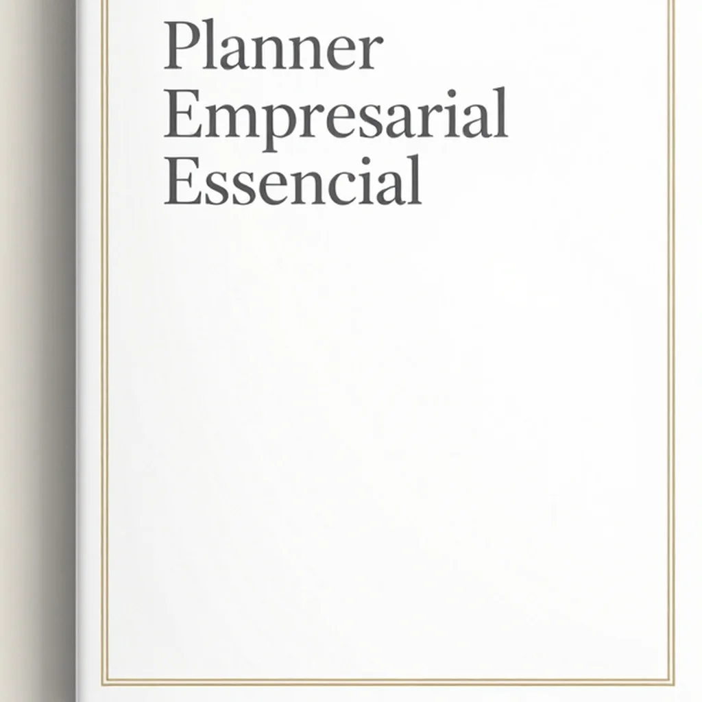 Planner Empresarial Essencial