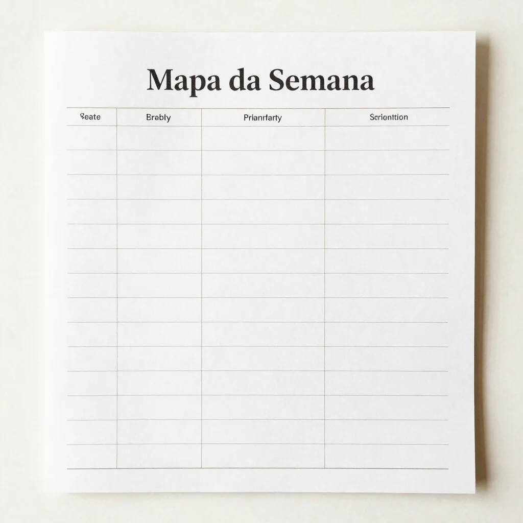 Mapa da Semana